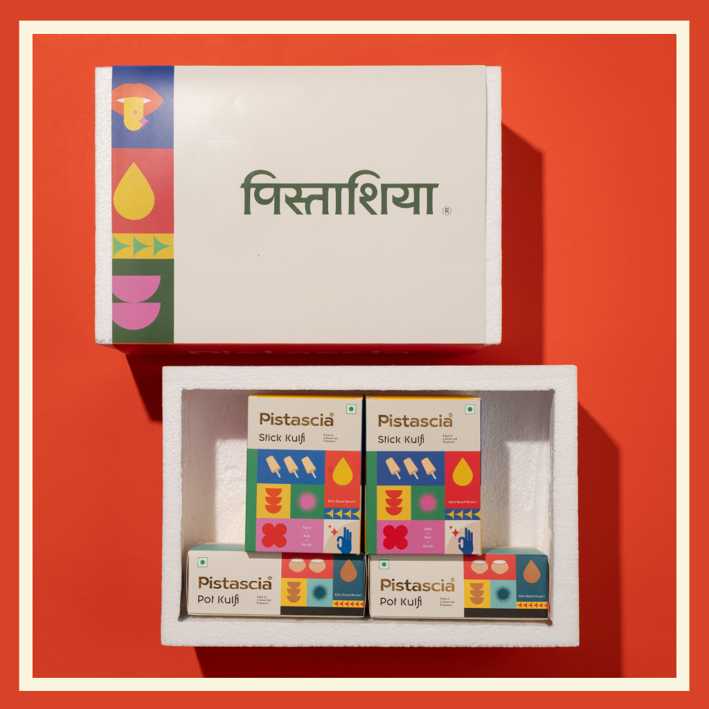 Kulfi Lover’s Dream Box: 8 Sticks + 4 Pots